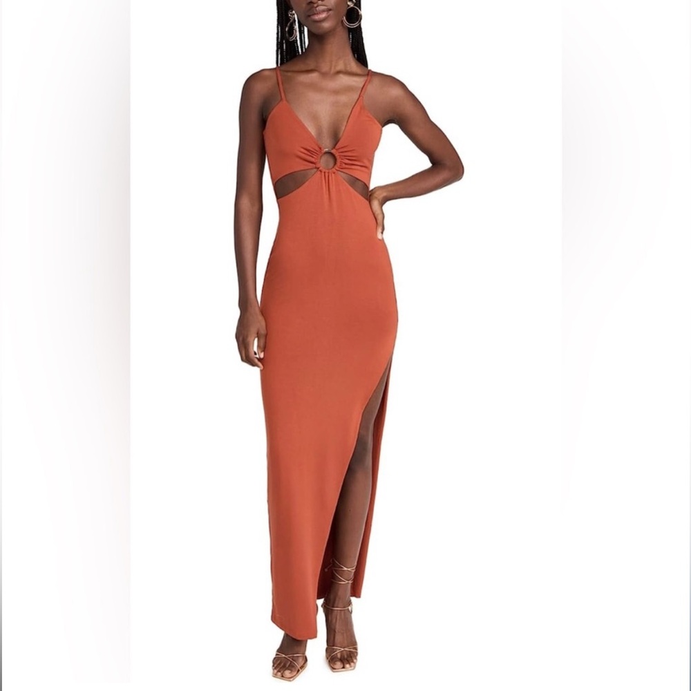 Rumer Solstice Maxi Dress - Rust Medium